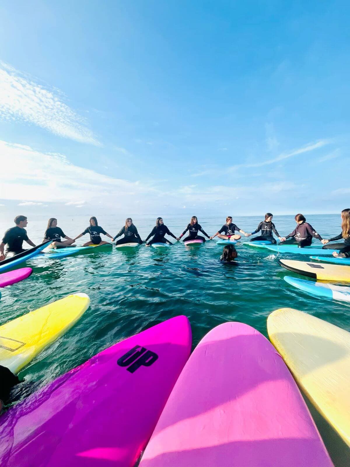 Surf camp life in Aourir Banana Village, Morocco
